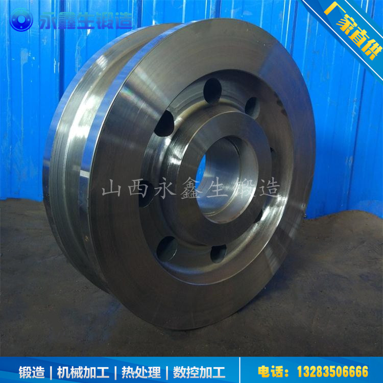 焦爐導(dǎo)煙車車輪鍛件